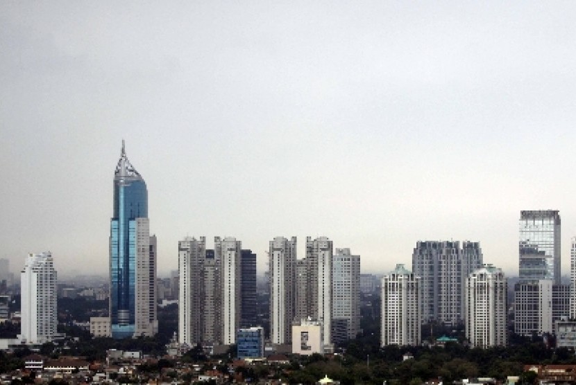 Suasana pembangunan perkotaan Jakarta