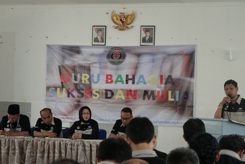 Suasana pembukaan workshop dan pelatihan guru SBBI Bogor, Selasa (3/1/2017).