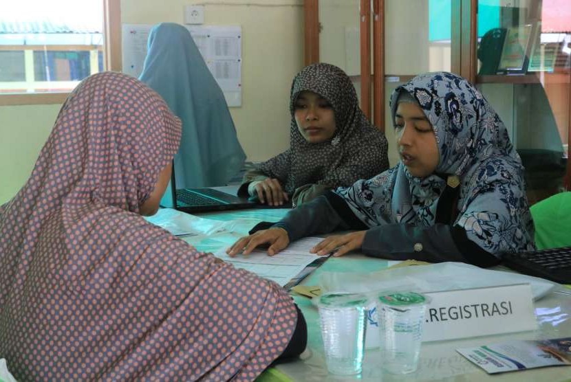 Suasana Penerimaan Peserta Didik Baru 