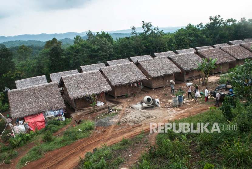 Suasana perkampungan warga Baduy (ilustrasi)