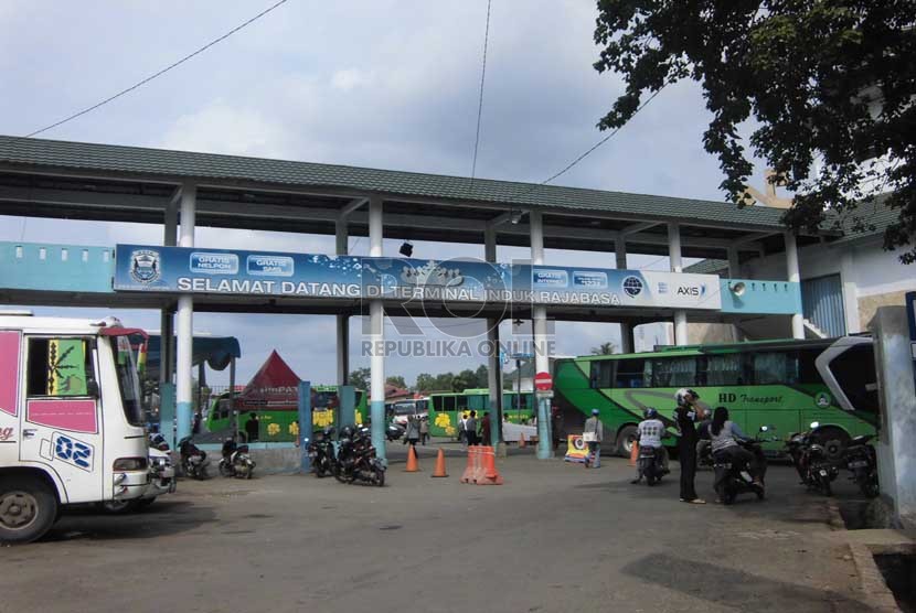 Suasana pintu gerbang Terminal  Kota Bandar Lampung.(Ilustrasi) (Mursalin Yasland/Republika)