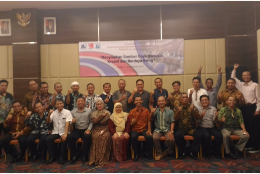 Suasana raker Badang Koordinasi Kemahasiswaan (Bakorma) Politeknik Se-Indonesia. 