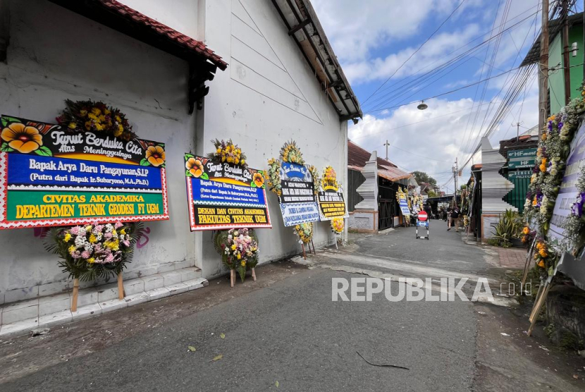 Suasana rumah duka Arya Daru Pangayunan, Rabu (9/7/2025), pagi.