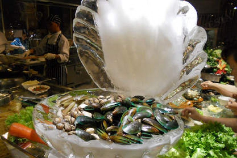 Suasana Seafood Market di L'Avant, Le Grandeur, Mangga Dua