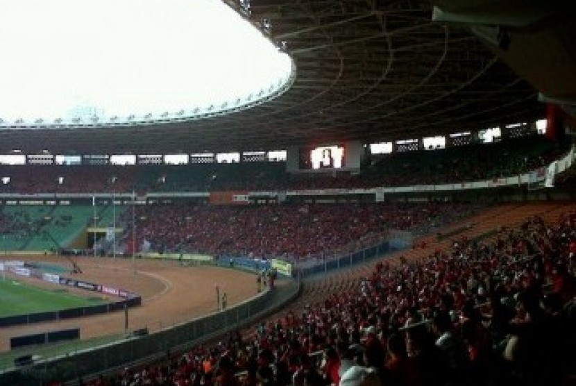 Suasana Stadion GBK 