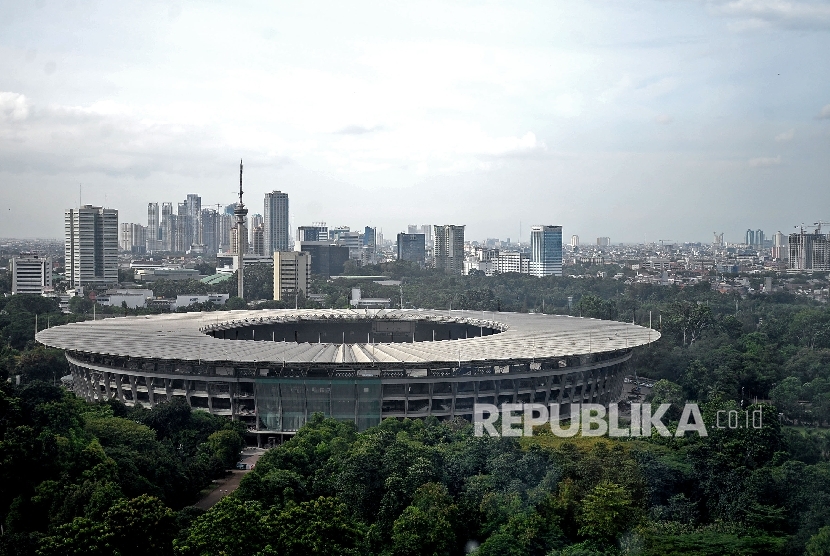 tadion Utama Gelora Bung Karno (GBK) terpilih sebagai stadion terfavorit di Asia Tenggara versi Federasi Sepak bola Asia (AFC) (Foto: Stadion GBK)