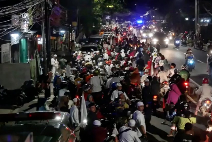 Suasana takbir keliling di Jakarta (ilustrasi)