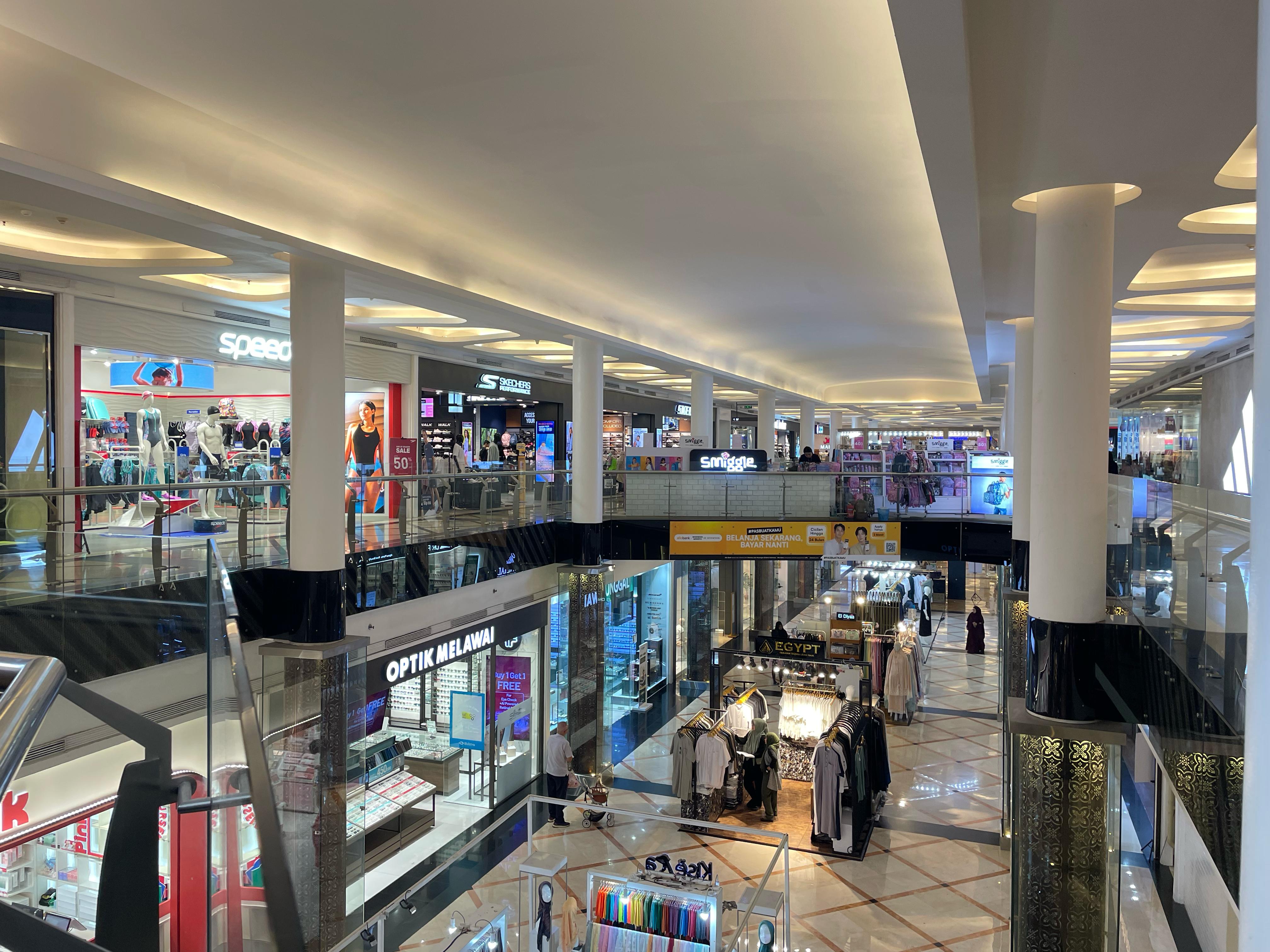 Suasana Trans Studio Mall Bandung, Ahad (27/7/2025).