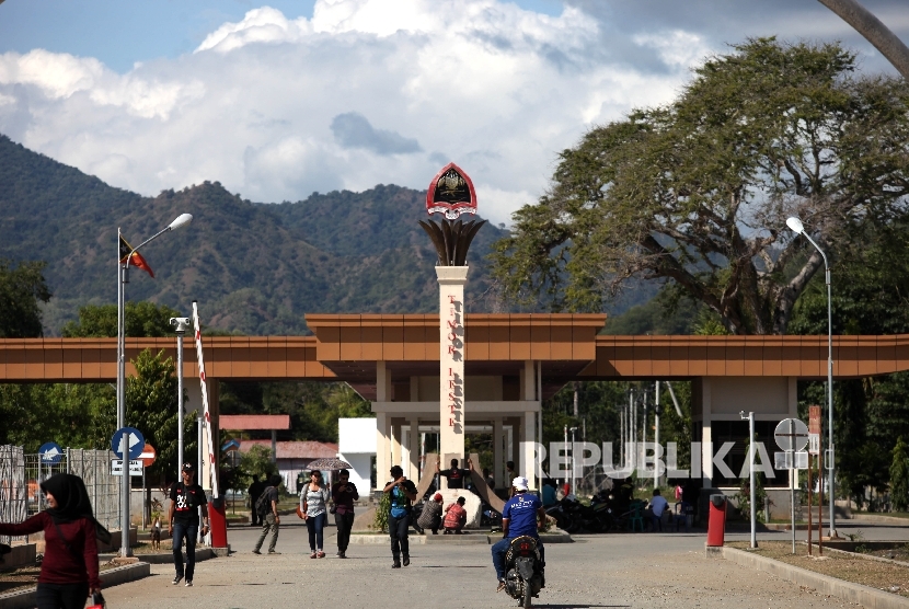 Integrated cross-border post (PLBN) Batugade, Timor Leste.