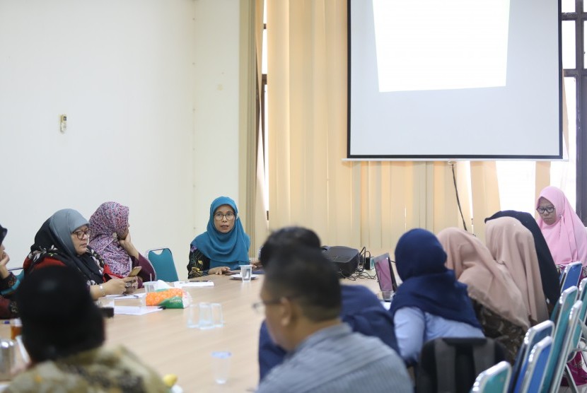 Suasana workshop Pendampingan Penulisan Profil Gender yang diadakan oleh UIN Ar-Raniry.