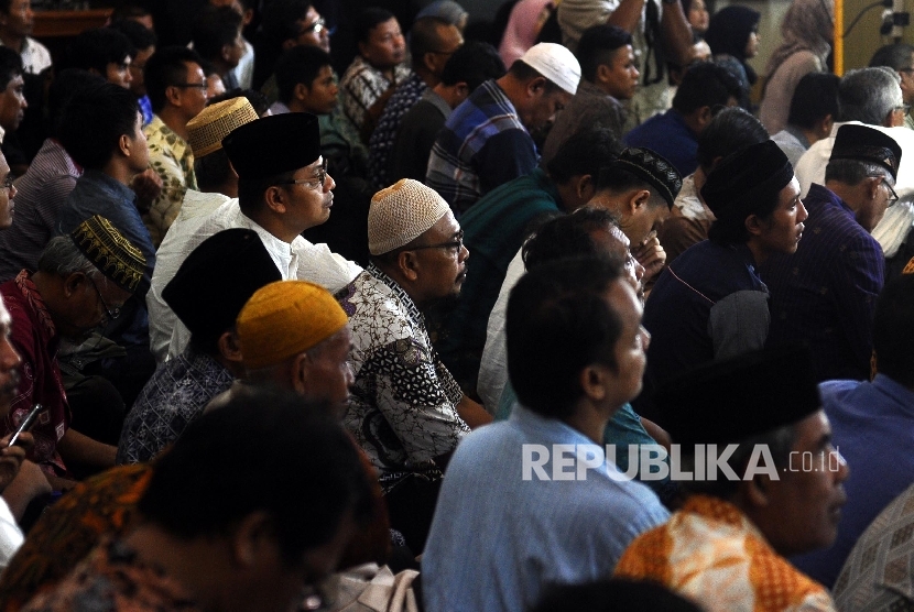 Suasanan pengajian bulanan PP Muhammadiyah, Jumat (13/5)malam.