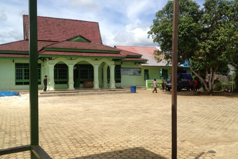 Sudut kampus Pesantren Assalam, Arya Kemuning, Barong Tongkok, Kutai Barat.