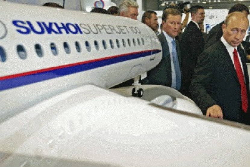 Sukhoi SuperJet 100 (illustration) 
