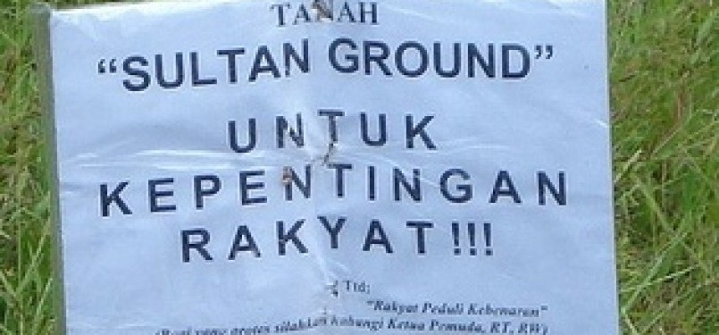 Sultan Ground (ilustrasi)