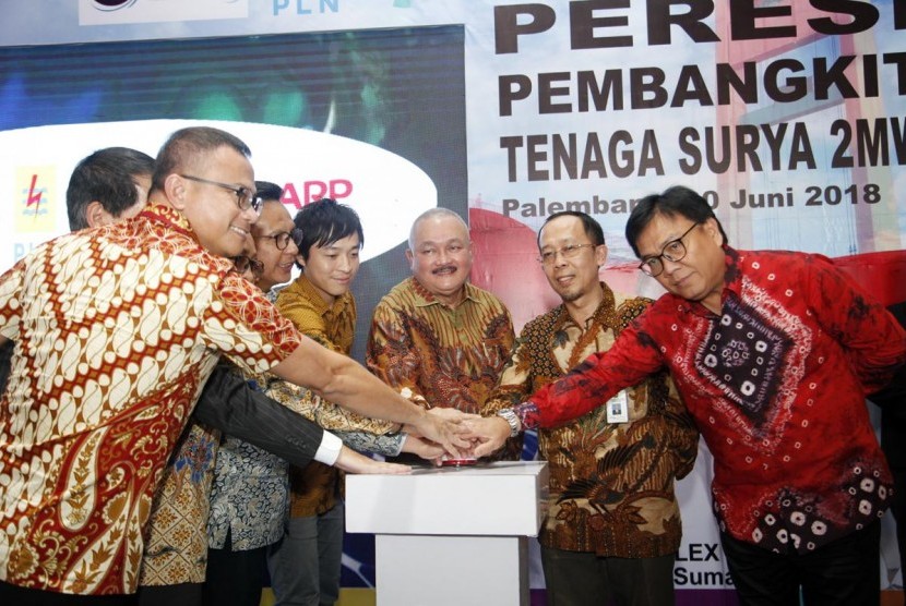 Sumsel kini milik PLTS terbesar di Sumatera dengan kapasitas 2 Mw