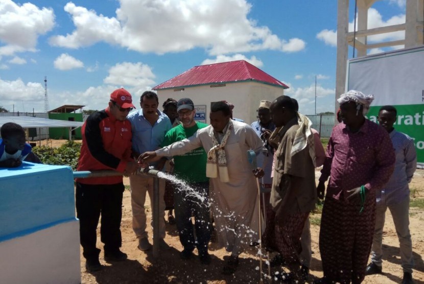 Sumur untuk warga Somalia.