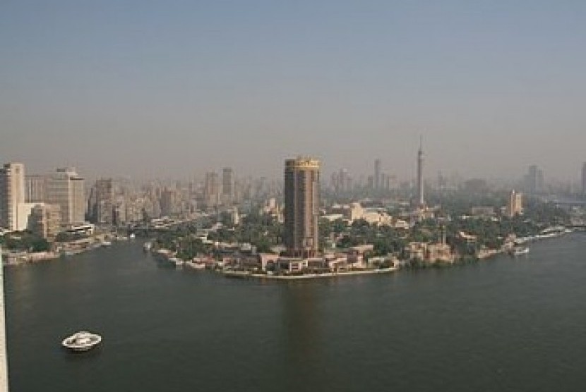 Empat sungai di muka bumi mempunyai kemiripan dengan sungai di surga. Ilustrasi Sungai Nil