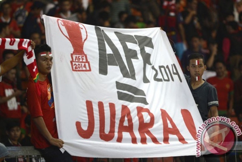 suporter timnas di aff 2014