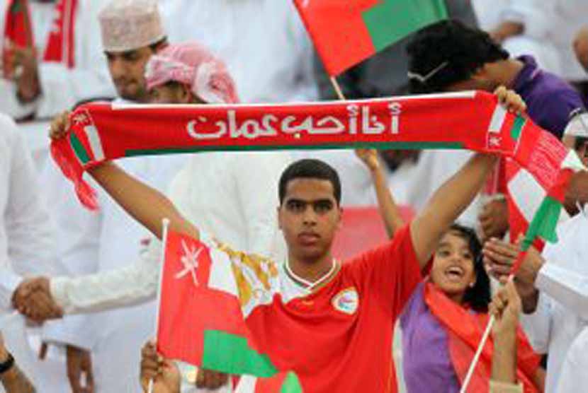 Suporter Timnas Oman (ilustrasi)