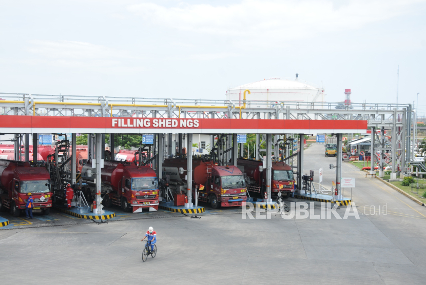 Supply Point BBM Pertamina (ilustrasi)