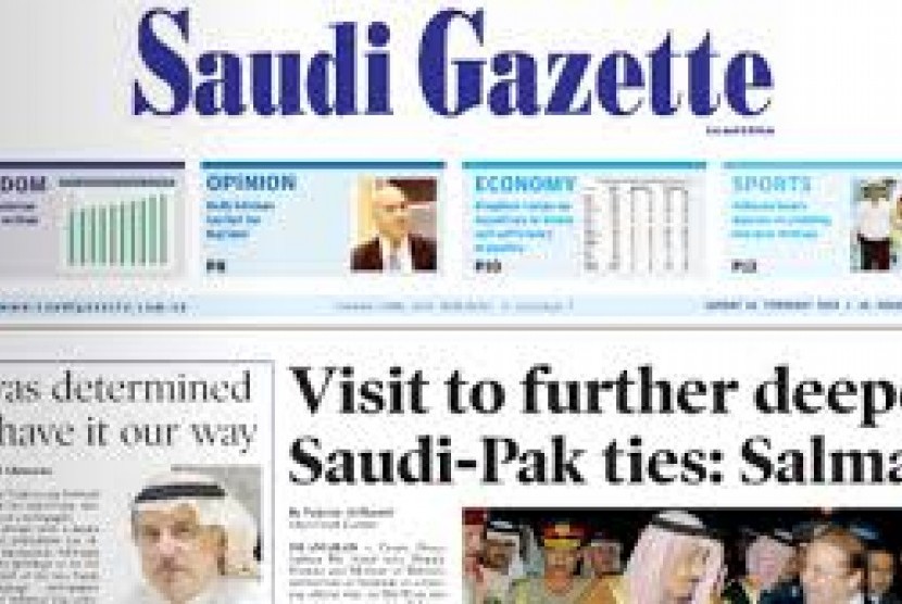 Surat kabar Saudi Gazette