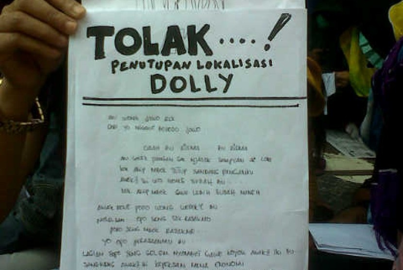 Surat yang ditulis PSK Dolly untuk Tri Rismaharini