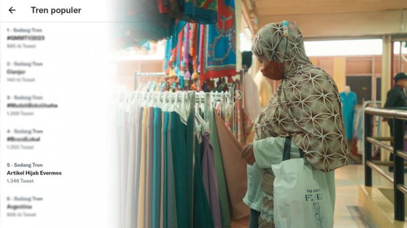 Survei Evermos menyebut potenso hijab terhadap ekonomi nasional.