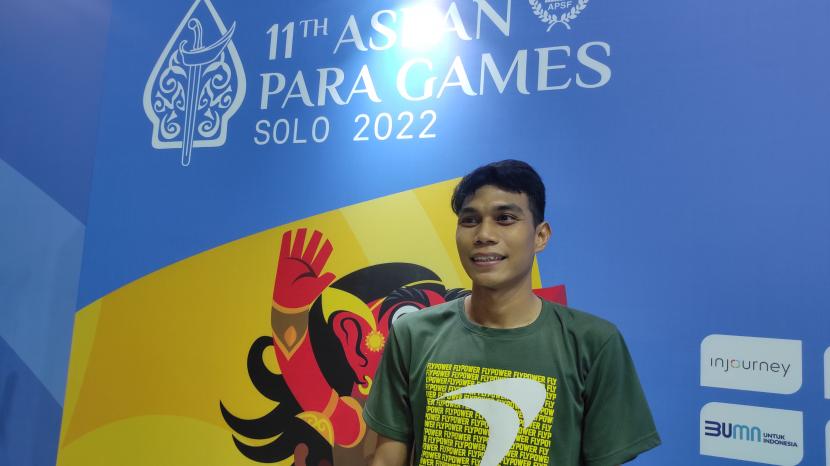 Suryo Nugroho salah satu atlet para badminton di Asean Para Games 2022. 