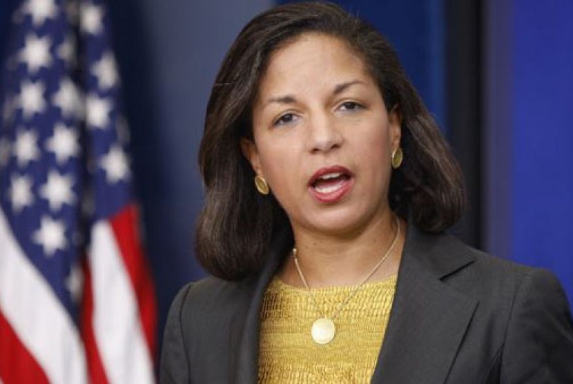 Susan Rice, penasihat keamanan Presiden AS Barack Obama