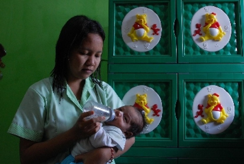 Tambah Berat Badan Bayi Dengan Susu Tajin Republika Online