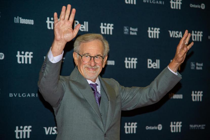 Sutradara dan produser film Steven Spielberg tiba di pemutaran film The Fabelmans di Toronto International Film Festival (TIFF), Toronto, Kanada, 10 September 2022