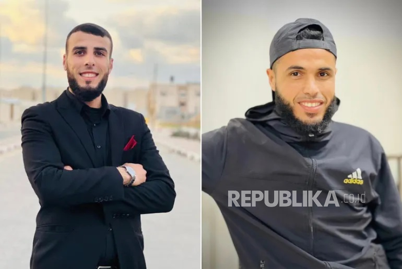 Kedua syahid yaitu Suwailem (kanan) dan Ibrahim (kiri)