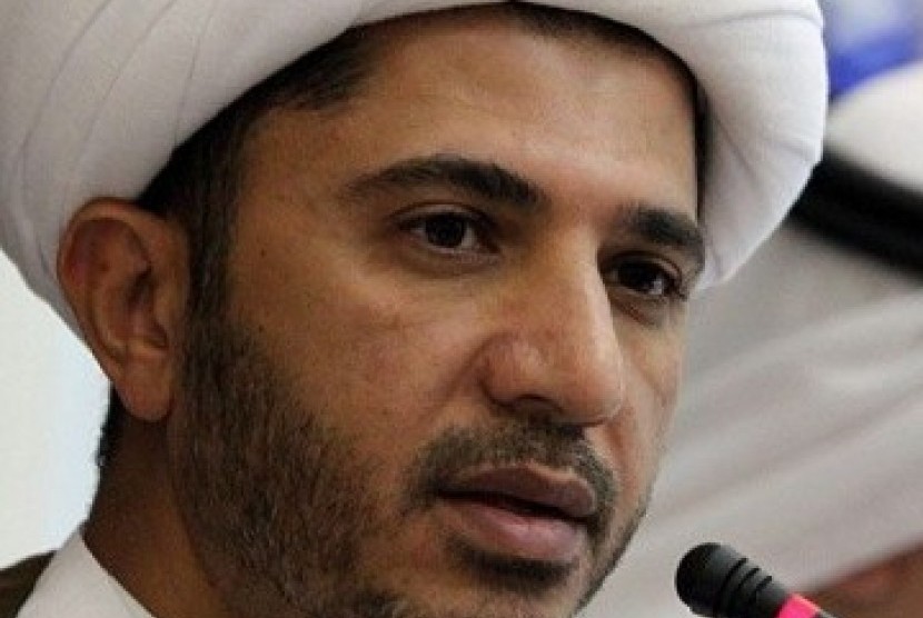 Syekh Ali Salman, ketua partai oposisi Bahrain Al-Wefaq.