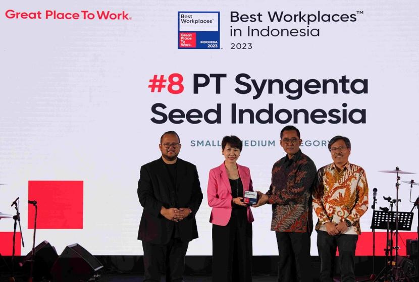Syngenta Seed Indonesia dinobatkan sebagai salah satu Indonesia