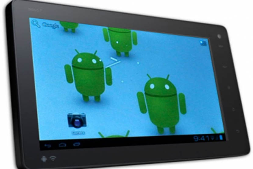 Tablet dengan sistem operasi Android 4 (ilustrasi)