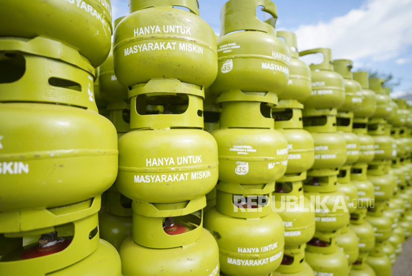 Tabung LPG 3 kilogram milik Pertamina