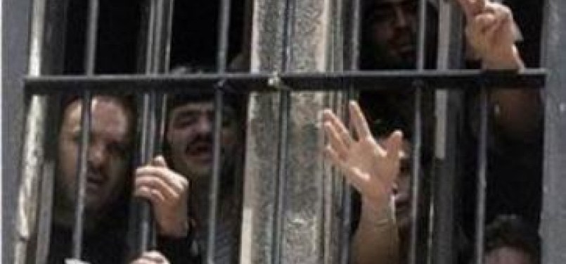 Tahanan Palestina di penjara Israel