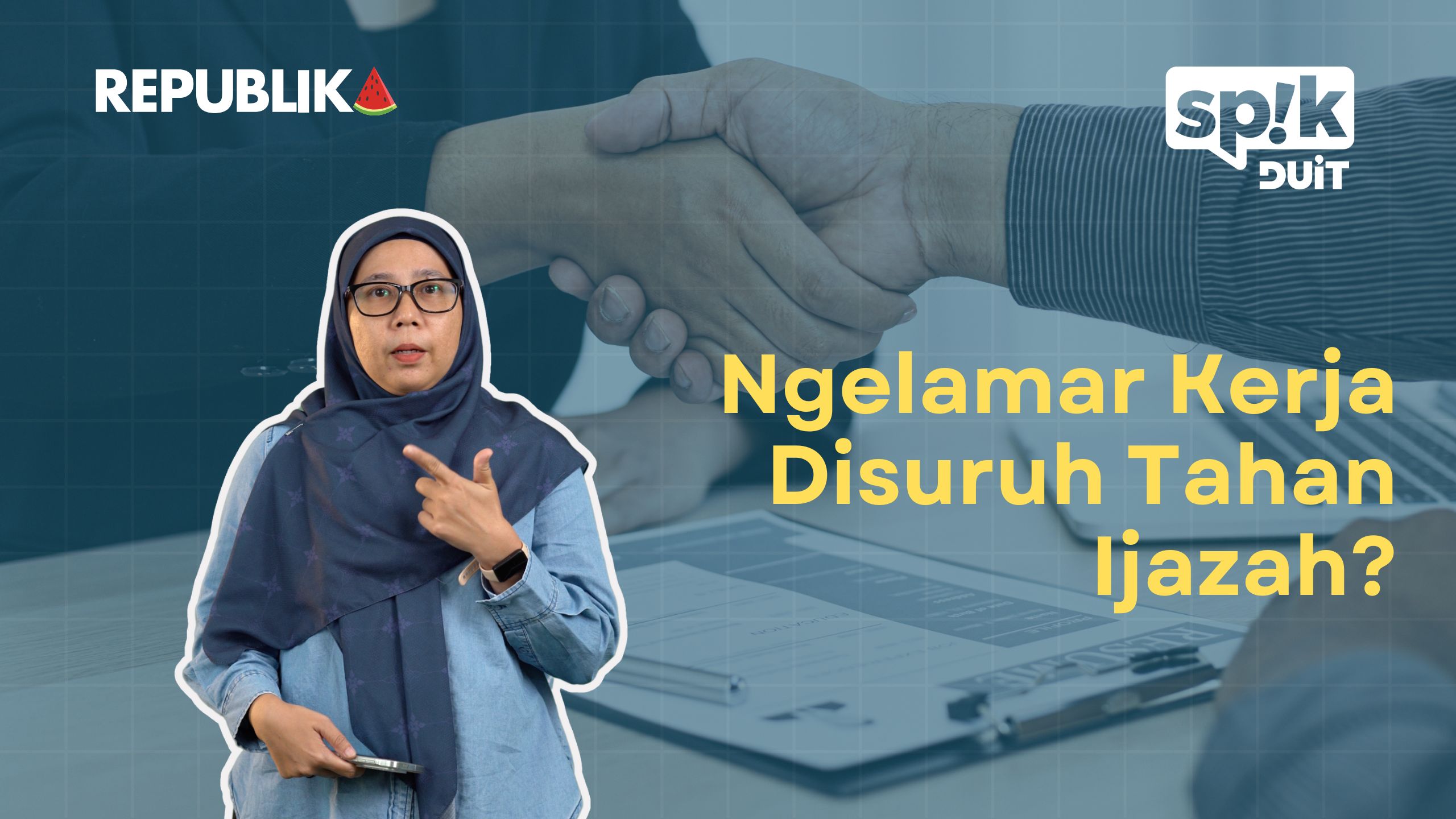 Tahu gak kalau pemerintah sudah melarang perusahaan menahan ijazah karyawan. Apalagi banyak kasus penahanan ijazah di berbagai daerah, yang merugikan buruh.