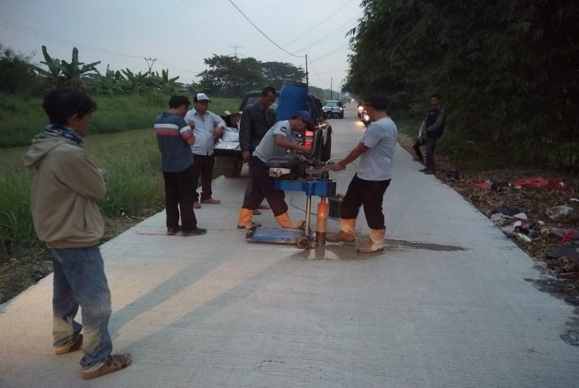 Tahun ini, jalan kewenangan Kabupaten Serang ditargetkan selesai diperbaiki sepanjang 585,13 kilometer (Km) dari total 601,13 Km.