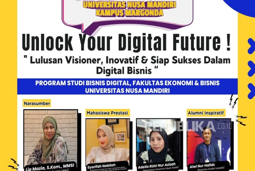 Tahun ini, NICE UNM kembali hadir yang membahas Prodi Bisnis Digital guna membentuk talenta digital yang siap menghadapi masa depan. 