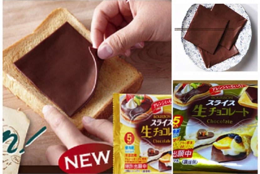 Tak hanya keju, coklat pun ada Irisannya di Jepang