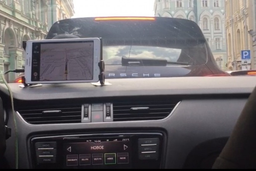 Taksi di Moskow