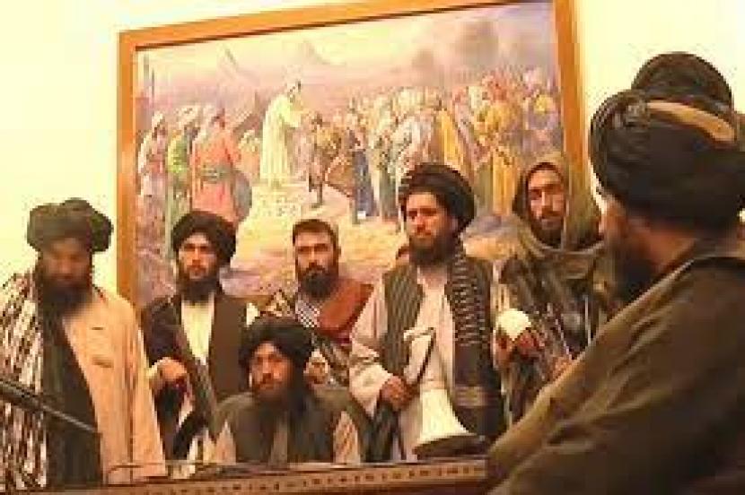 Taliban kuasai Istana Presiden Afghanistan di Kabul.