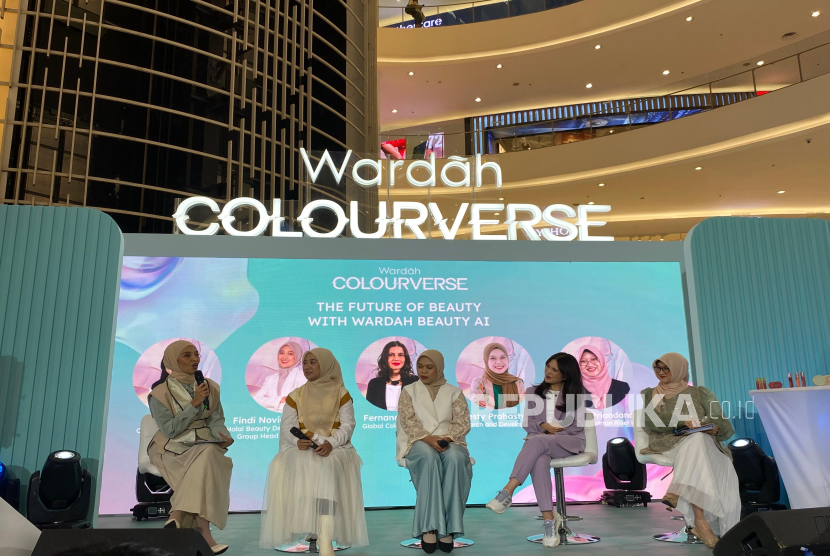 Talkshow The Future of Beauty with Wardah Beauty AI yang digelar pada Jumat (14/2/2025).