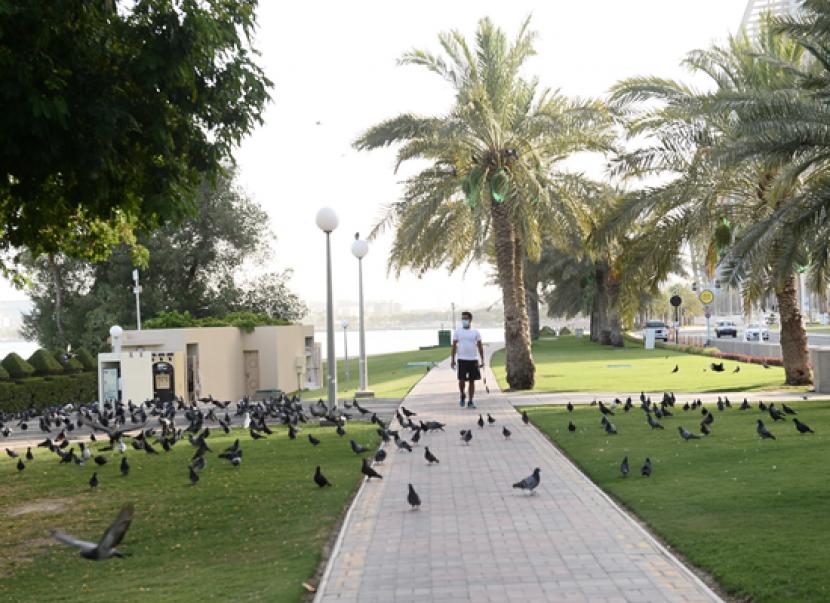 Taman di Qatar dibuka kembali untuk publik pada 15 Juni 2020.