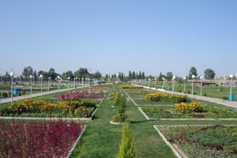 Taman kota di Sanaa