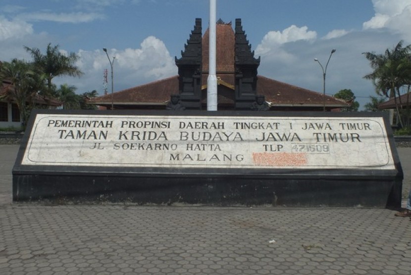 Taman Krida Budaya Jawa Timur.