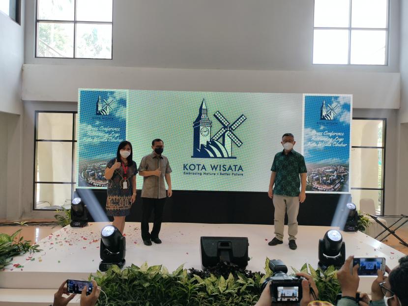 Tampak peluncuran logo baru kota Wisata Cibubur, kamis (30/6/2022)