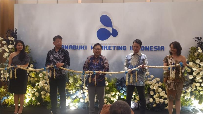  Tampak peresmian kantor Anabuki Marketing Indonesia, Kamis (1/9/2022)