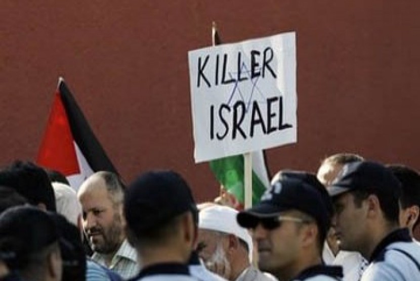 Demonstrasi anti-Israel (Ilustrasi)
